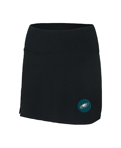 Concepts Sport Women's Black Philadelphia Eagles Plus Skort