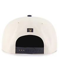 '47 Brand Men's Natural Milwaukee Brewers Payson Captain Adjustable Hat
