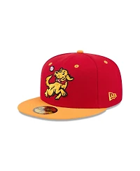 New Era Men's Red Hudson Valley Renegades Theme Nights 59FIFTY Fitted Hat