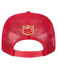 New Era Men's Scarlet San Francisco 49ers Team Collection 9SEVENTY Stretch-Snap Adjustable Hat