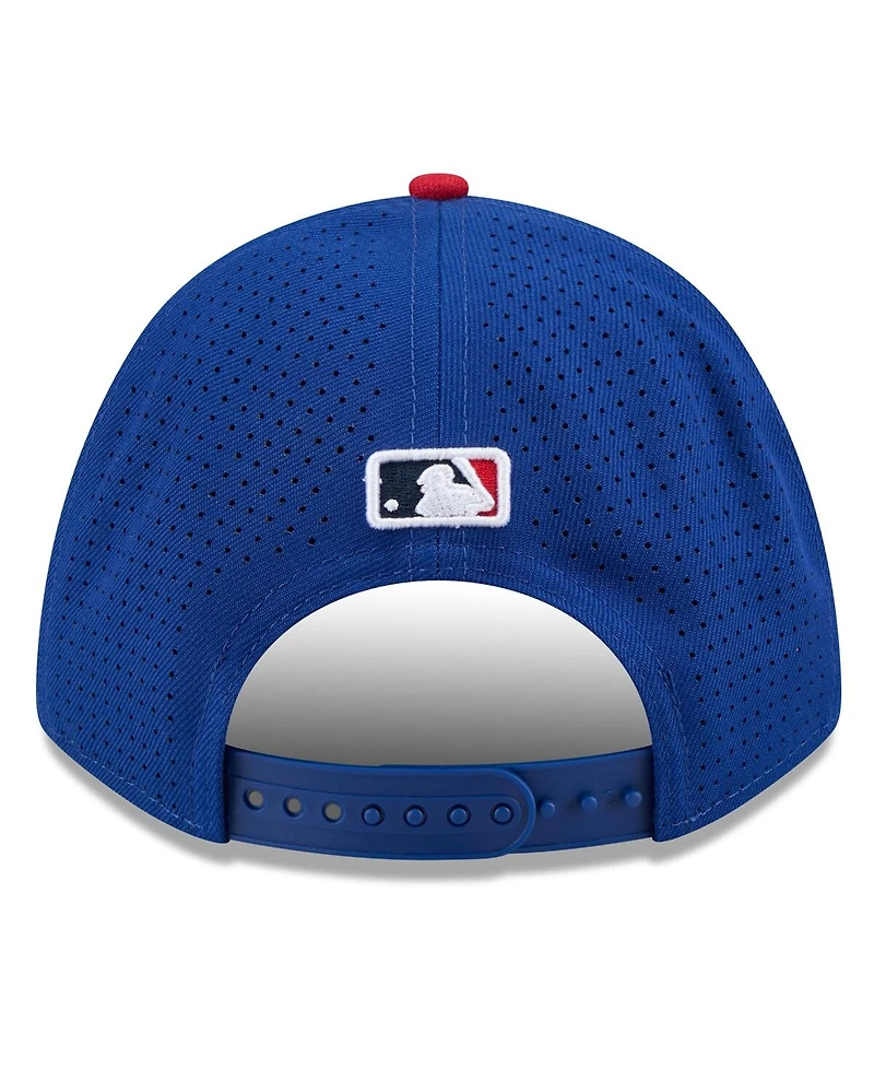 New Era Men's Blue/Red Atlanta Braves 2025 Mlb All-Star Game Workout 9FORTY M-Crown Adjustable Hat