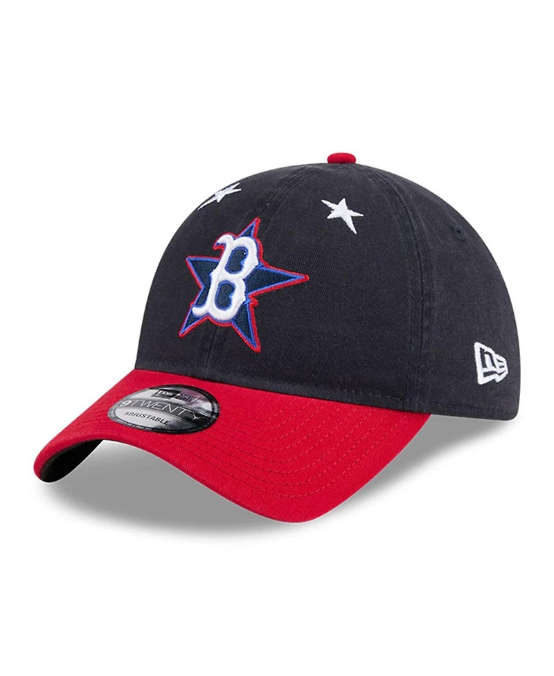 New Era Men's Navy/Red Boston Red Sox 2025 Mlb All-Star Game Workout 9TWENTY Adjustable Hat
