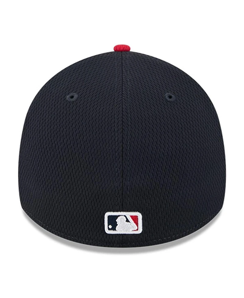 New Era Men's Navy/Red Cleveland Guardians 2025 Mlb All-Star Game Workout 39THIRTY Flex Hat