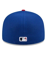 New Era Men's Blue/Red Cincinnati Reds 2025 Mlb All-Star Game Workout Side Patch 59FIFTY Fitted Hat