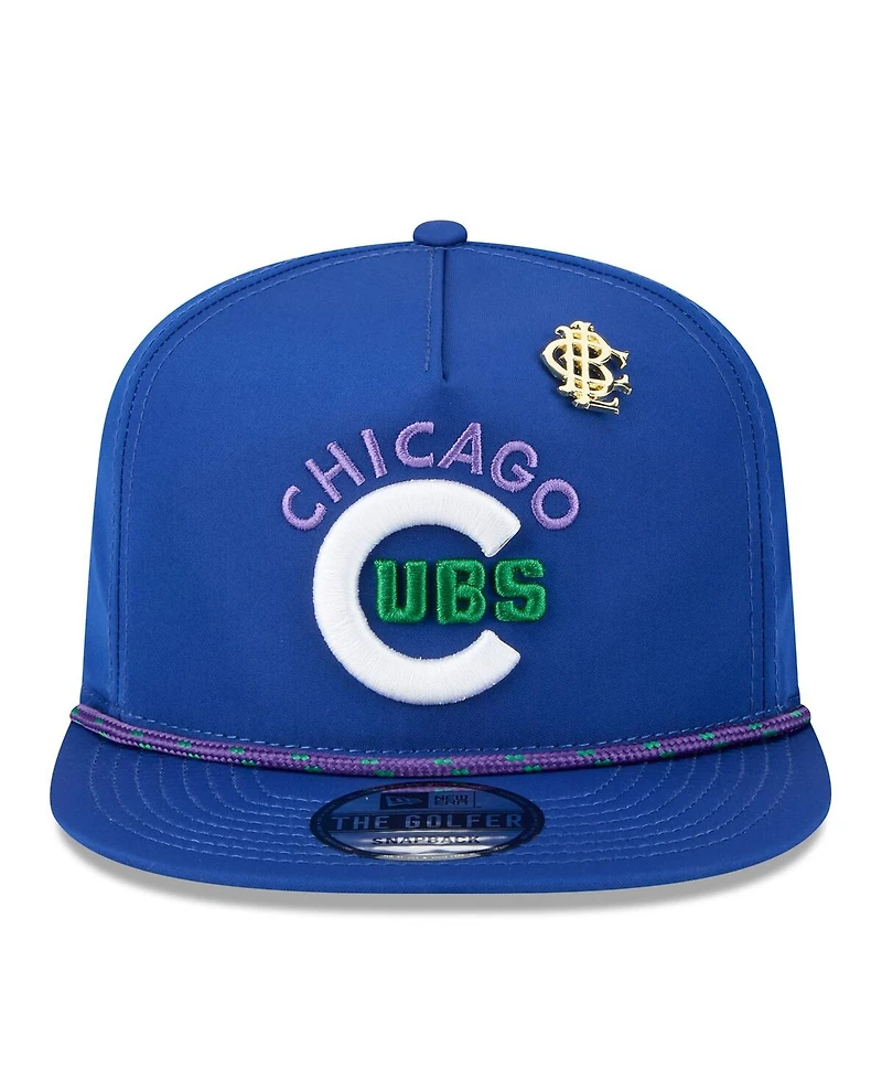 New Era Men's Royal Chicago Cubs 2025 Big League Chew Golfer Snapback Hat