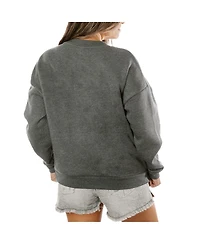 Gameday Couture Women's Charcoal Atlanta United Fc Fleece Pullover Sweatshirt