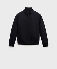 Mango Men's Cotton Bomber Jacket