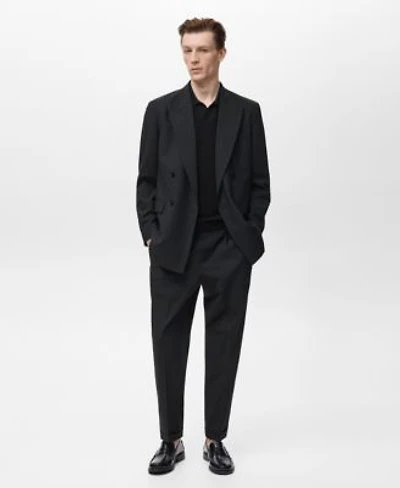 Mango Mens Regular Fit Boston Suit Separates