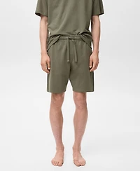 Mango Men's Cotton Shorts Pajama Pack