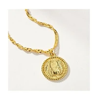 Uncommon James 14K Gold-Plated Angel Wings Necklace, 18" + 2" extender