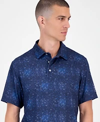 Pga Tour Men's Tossed Geometric Polo Shirt