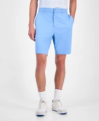 Pga Tour Men's Moisture Wicking Active Waistband 9" Golf Shorts