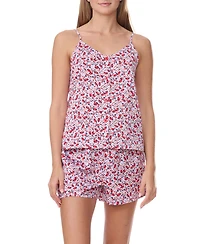 Tommy Hilfiger Women's 2Pc Cami and Boxer Pajama Set