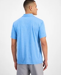 Pga Tour Men's Heathered Stripe Golf Polo Shirt