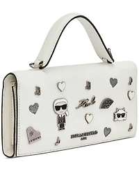 Karl Lagerfeld Paris Jacqueline Small Crossbody Wallet