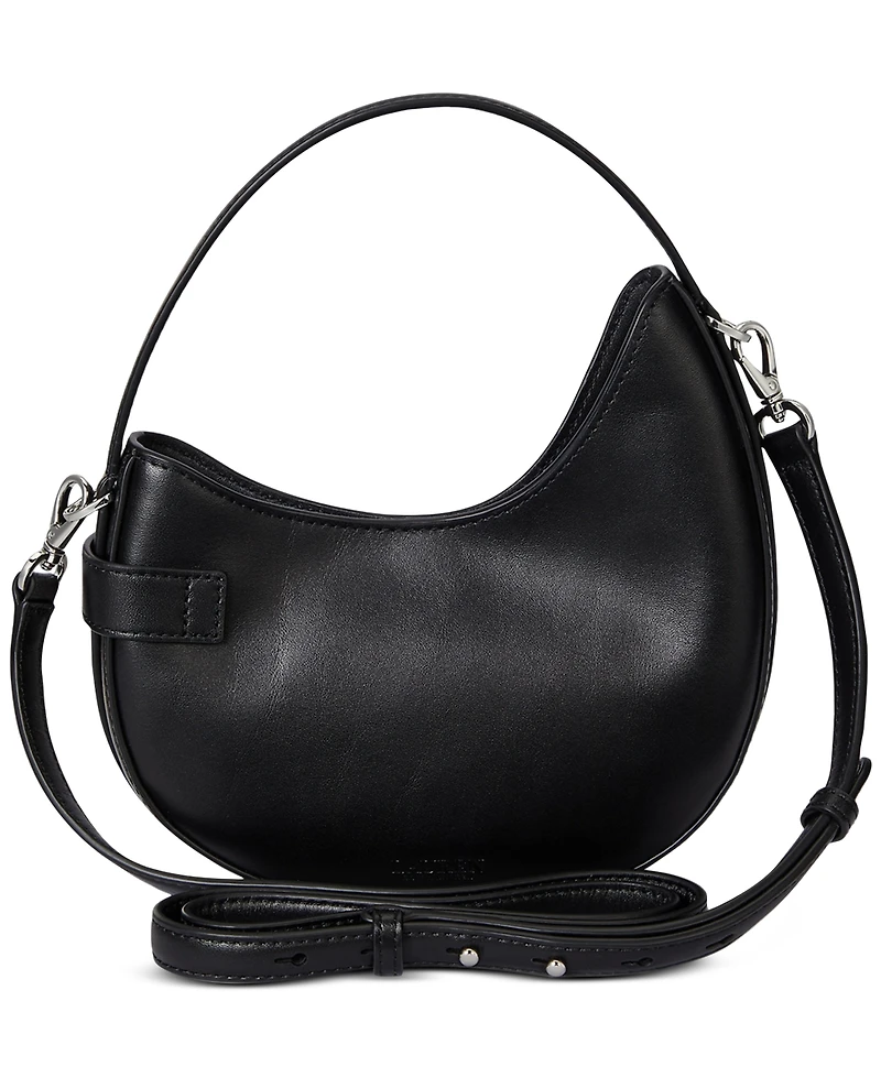 Lauren Ralph Leather Mini Tasha Crossbody Bag