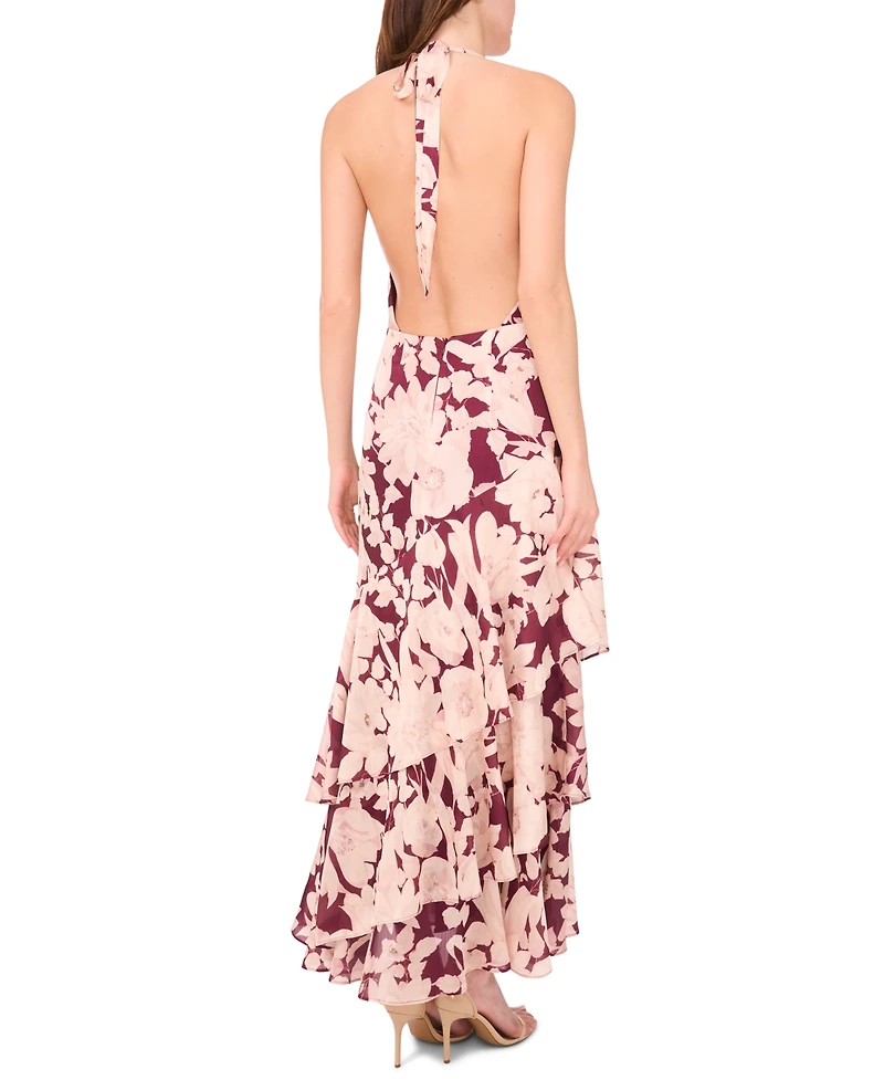 Parker Women's Sleeveless Halter Maxi Dress