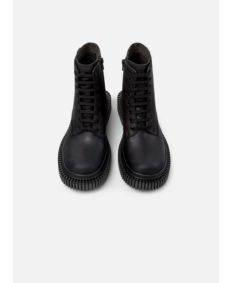 Camper Pix Berlin Nubuck Leather Medium Lace Boot