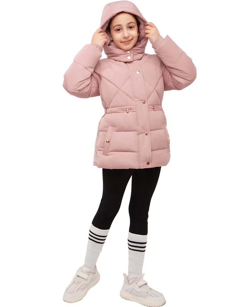 Rokka&Rolla Girls Timeless Quilted Coat