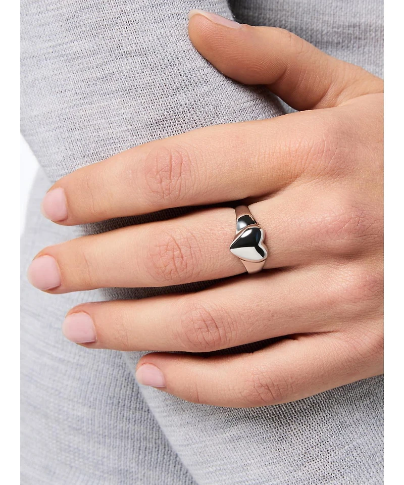 Ana Luisa - Heart Ring - Isla Silver