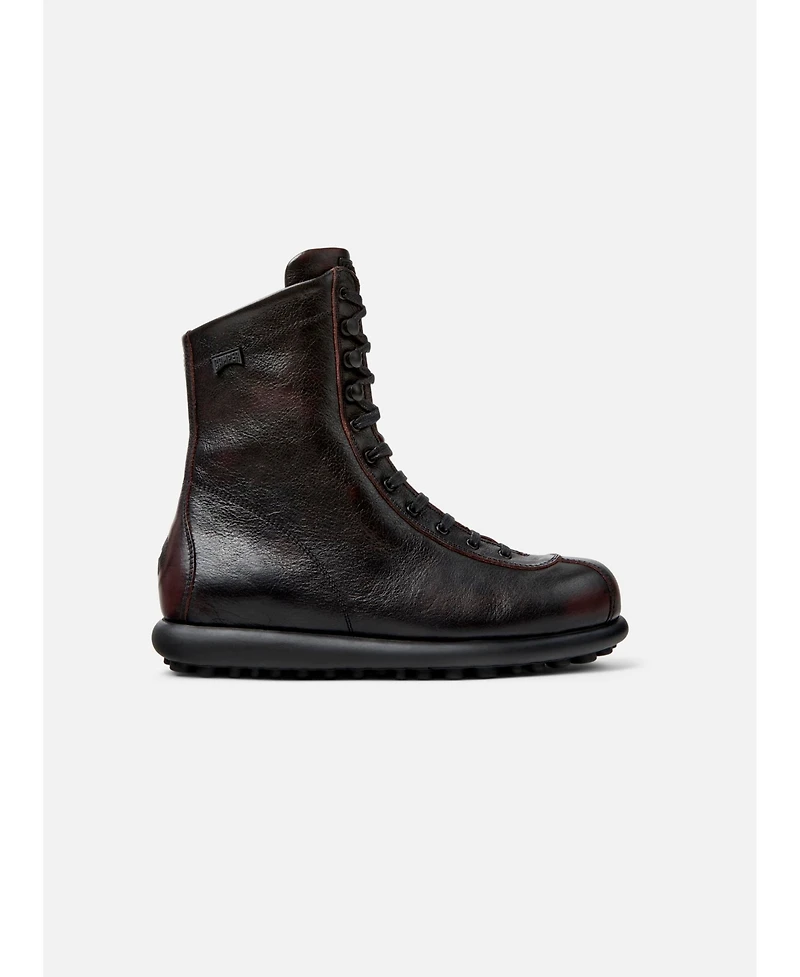 Camper Pelotas Ariel Leather Lace Up Bootie