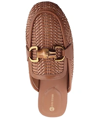 Giani Bernini Women's Kayda Raffia Woven Slip On Mules, Created for Macy's