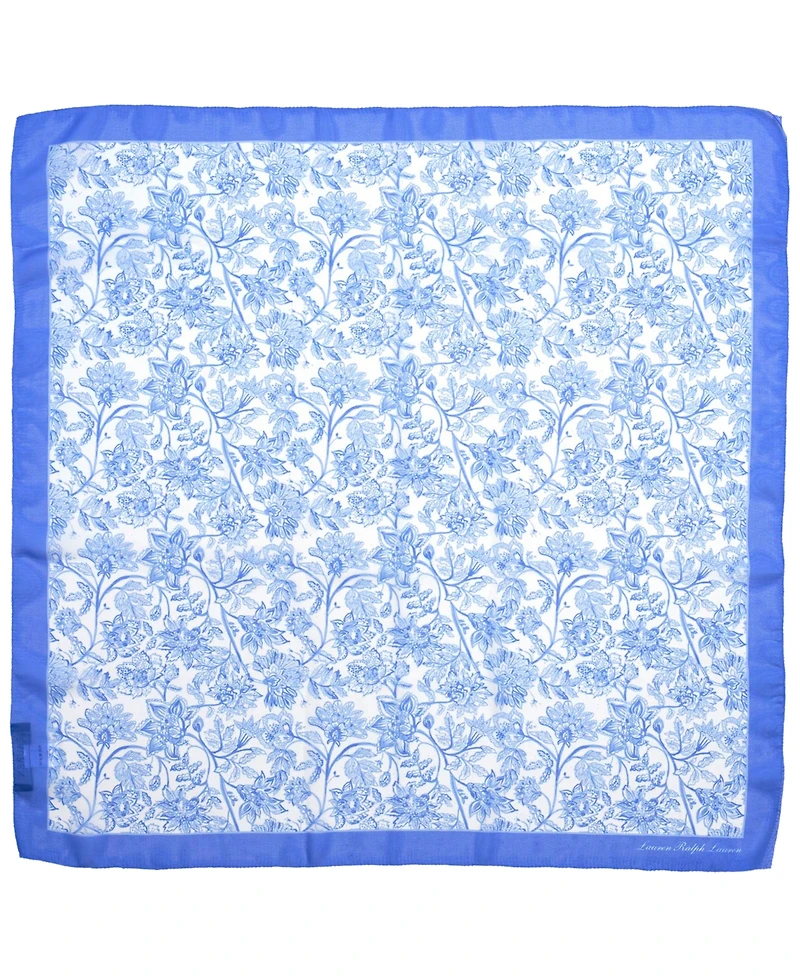 Lauren Ralph Lauren Summer Floral Square Scarf