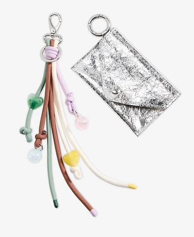 On 34th Boxed Card Case & Multi-Charm Beaded Keychain, Macy's Exclusive