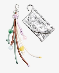 On 34th Boxed Card Case & Multi-Charm Beaded Keychain, Macy's Exclusive