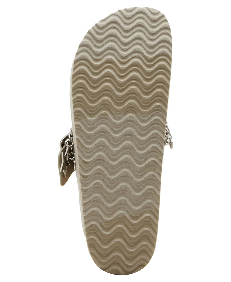 Madden Girl Women's Luna Cb Charm Platform Buckle Clogs