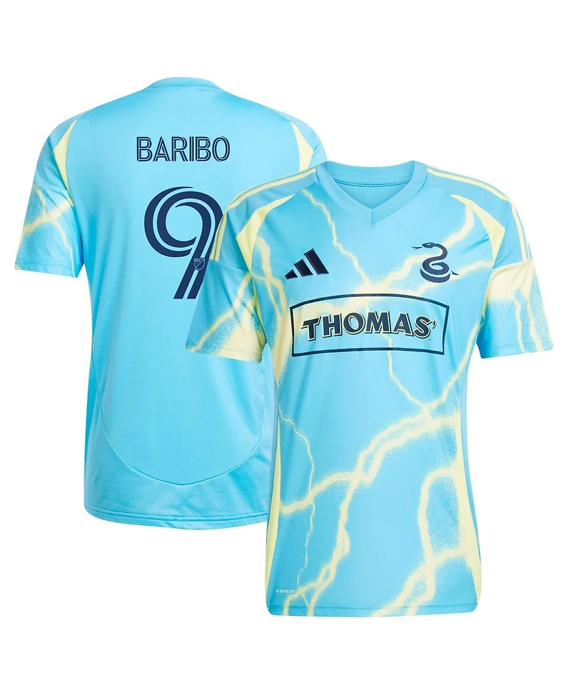 Adidas Men's Tai Baribo Blue Philadelphia Union 2025 The Voltage Kit Replica Player Jersey