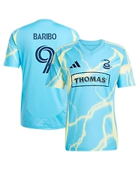 Adidas Men's Tai Baribo Blue Philadelphia Union 2025 The Voltage Kit Replica Player Jersey
