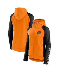 Fanatics Women's Tennessee Orange Houston Dynamo Fc Interlock Lightweight Full-Zip Jacket