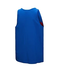 Mitchell & Ness Men's Royal New York Giants Retro Color Block Tank Top