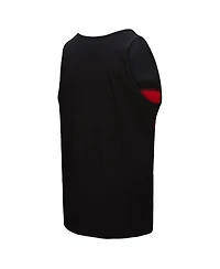 Mitchell & Ness Men's Black San Francisco 49ers Retro Color Block Tank Top