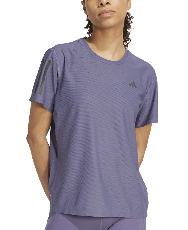 adidas Women's Own The Run Logo T-Shirt