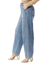 Dee Ocleppo Women's Angelica Tapered Utility Jeans
