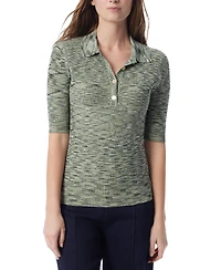 Dee Ocleppo Women's Cleo Space-Dyed Polo Shirt