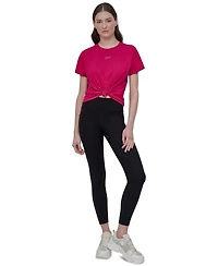 Dkny Women's Studded-Logo T-Shirt