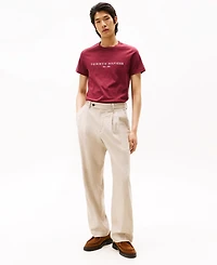 Tommy Hilfiger Men's Embroidered Logo Regular-Fit Crewneck T-Shirt