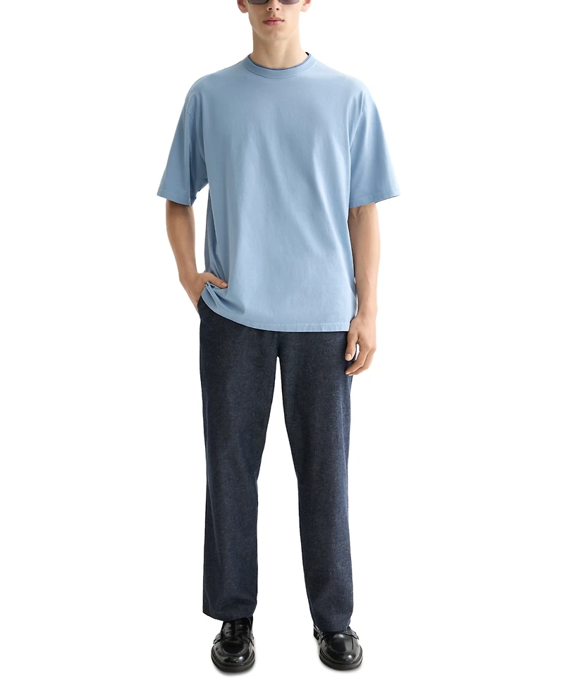Scotch & Soda Men's Relaxed Fit Short Sleeve Three Crosses Crewneck T-Shirt