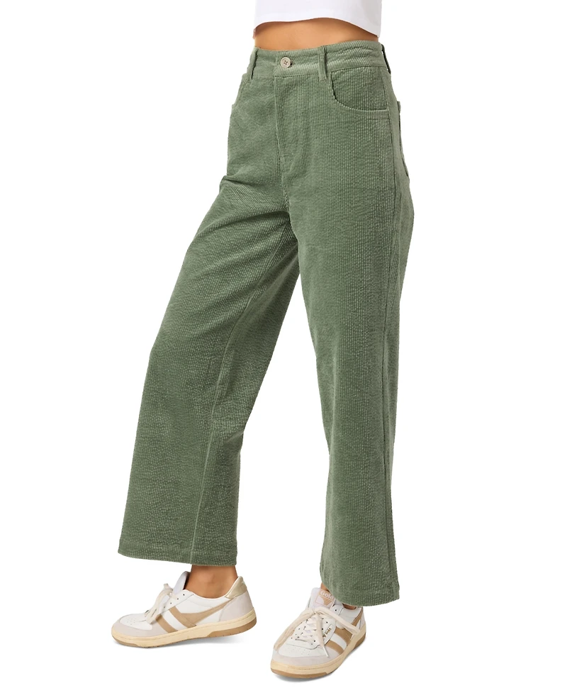 O'Neill Juniors' Langford Corduroy Mid-Rise Pants