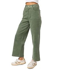 O'Neill Juniors' Langford Corduroy Mid-Rise Pants