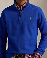 Polo Ralph Lauren Men's Estate-Rib Cotton Quarter-Zip Pullover