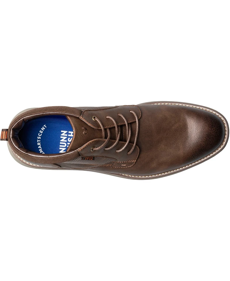 Nunn Bush Men's Chase Plain Toe Chukka Shoes