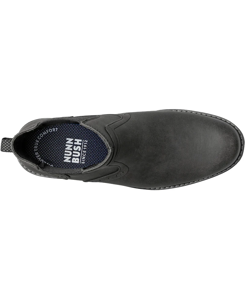 Nunn Bush Men's Delton Plain Toe Chelsea Boots