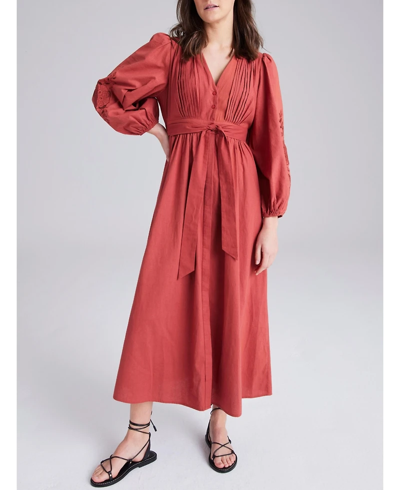 Cape Cove Carla Embroidered Dress