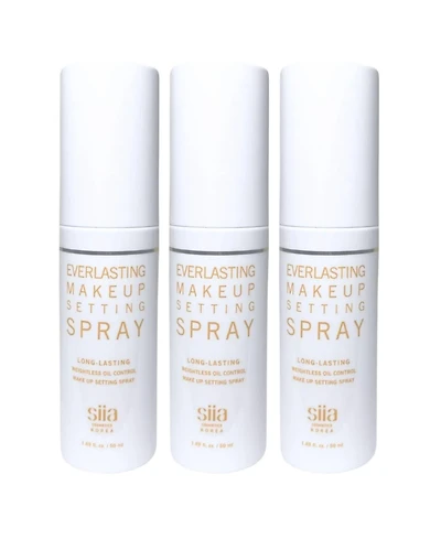 Siia Cosmetics 3-Pc. Everlasting Makeup Setting Spray (Fixer)