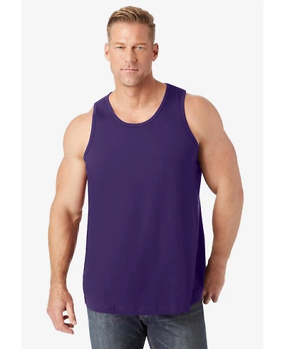 KingSize Big & Tall Shrink-Less Lightweight Longer-Length Tank