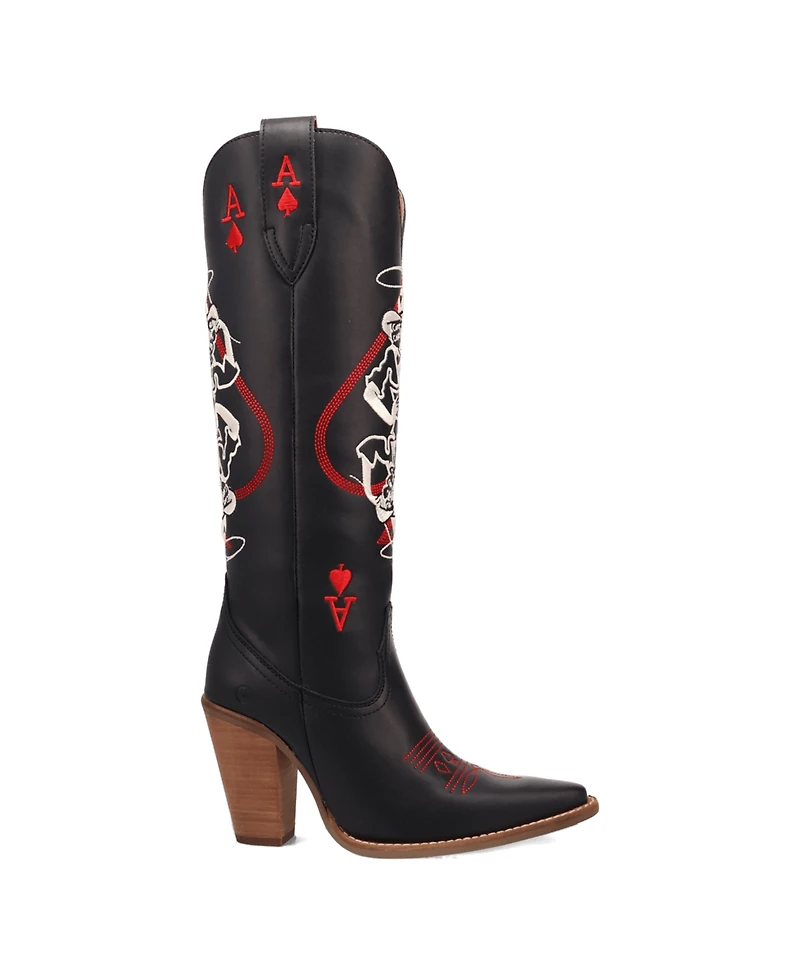 Dingo Women's Molly Leather Harness Boot